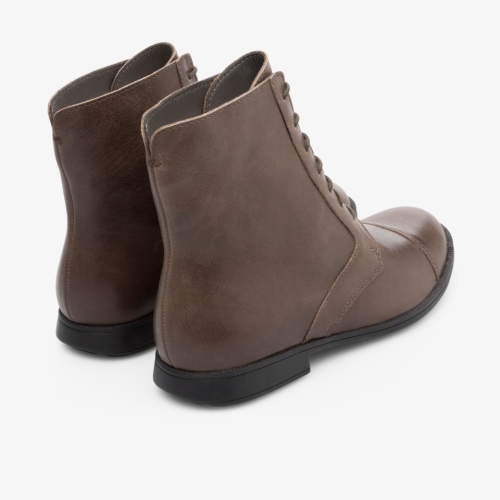 Camper Mil Ankle Boots Brown - Womens Singapore ZNSNSX-070